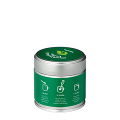Chamberlain Coffee ceremonial matcha hot preparation with whisk and steam