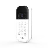 CHAMBERLAIN myQ Video Keypad wide-angle camera provides full garage view for monitoring