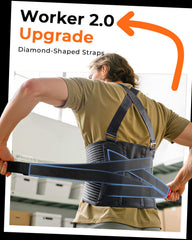 Changenow Back Brace breathable mesh material keeps you cool