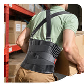 Changenow Ultra Breathable Back Brace strap system provides all day comfort