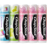ChapStick Vacation Getaway Snow Cone balm in hand for refreshing lip care on the go