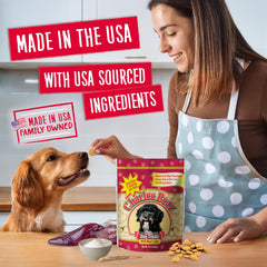 Pocket-sized Charlee Bear treats for quick, crunchy training moments on the go.