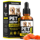 CHARLIE & BUDDY huile poisson chien poil brillant et peau nourrie