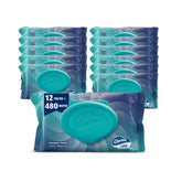 Charmin Flushable Wipes with flip-top lid for easy access and moisture