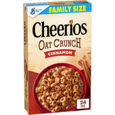 Cheerios Oat Crunch Cinnamon bowl for a satisfying morning crunch
