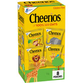 Cheerios pouches on the go offer quick, crunchy breakfast or snack