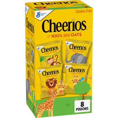 Cheerios pouches on the go offer quick, crunchy breakfast or snack