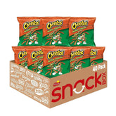 Cheetos cheddar jalapeño crunchy snack bags in a 40-pack for easy on-the-go snacking