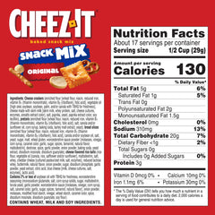Cheez-It Snack Mix mini toasted bread slices with crackers, perfect for lunch boxes