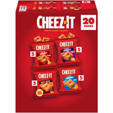 Cheez-It variety pack 20oz box ready for on-the-go snacking.