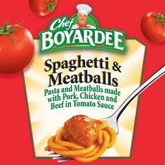 Chef Boyardee 4-pack packaging highlights family value