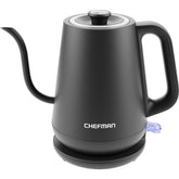 Chefman gooseneck kettle with rapid boil for quick pour-over coffee and tea