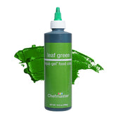 Chefmaster Leaf Green Liqua-Gel bottle for vivid, even icing color