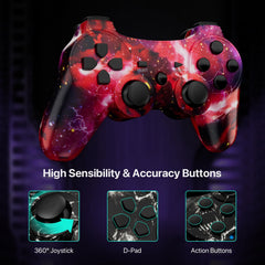 CHENGDAO Wireless PS3 controller offering stable Bluetooth connection