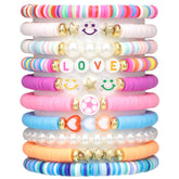 CHENSILAIYI beaded friendship bracelets collection in vibrant colors for everyday wear