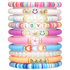 CHENSILAIYI beaded friendship bracelets collection in vibrant colors for everyday wear