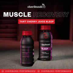 Cheribundi Tart Cherry Sleep athlete in training supports recovery.
