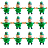 Cherislpy 12Pcs Leprechaun toy set for kids offers playful stress relief and festive decor.
