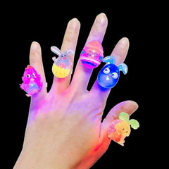 Cherislpy glow-in-the-dark Easter eggs designed for safe after-dark hunts
