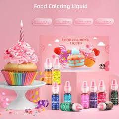 Cherrysea sky blue drops for fondant and desserts