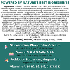 Chew + Heal Labs immune support with probiotics for gut health.