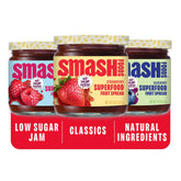Chia Smash Classics strawberry jar with real fruit flavor for toast
