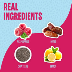 Chia Smash Raspberry Jam on pancakes highlights natural sweetness without added sugar.