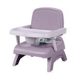 Chicco Bento Booster attached to a table for secure mealtime at a family table.
