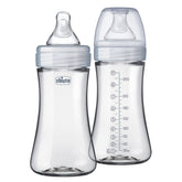 Chicco Duo bottle interior Invinci-Glass layer keeps milk in contact with glass for purity