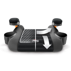 Chicco GoFit belt-positioning clip ensures secure seating for growing children.
