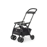 Chicco KeyFit Caddy frame stroller front view with click-in seat compatibility