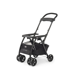 Chicco KeyFit Caddy frame stroller front view with click-in seat compatibility