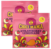 Chici Mama Strawberry Lemonade Mango Bites pack ready to snack