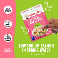 Chicken of the Sea skinless boneless salmon for quick meals