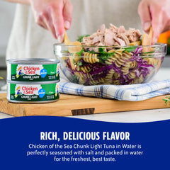 Chicken of the Sea tuna for sandwiches, quick high protein meals.