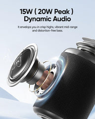 CHIFENCHY IPX5 waterproof speaker with sand resistance for poolside use.