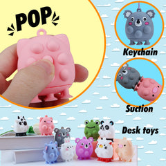 ChildFun Animal Pop Toy dog supports hands-on play and coordination.