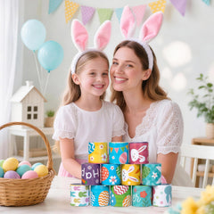 Childom PVC Easter bracelets are durable and reusable for daily wear.