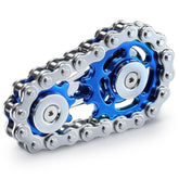 Chilvil blue metal fidget spinner, ideal Easter gift and focus aid.