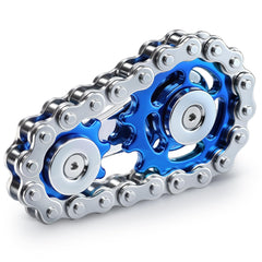 Chilvil blue metal fidget spinner, ideal Easter gift and focus aid.