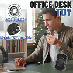 Chilvil EDC metal fidget pocket-size for discreet use during commutes.