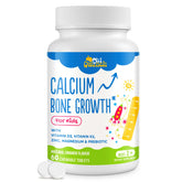 ChiQwench calcium supplement orange chewables for easy daily bone support.