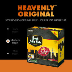 Chock Full o' Nuts Heavenly Original box packaging showing premium Arabica roast.