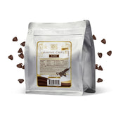 ChocZero dark chocolate chips bag for keto baking and sugar-free desserts.