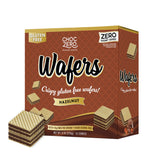 ChocZero Hazelnut Wafer Cookies packaging ready for gluten-free snacking.