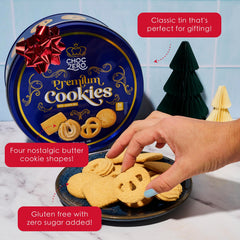 ChocZero Keto Butter Cookies almond flour base for low carb indulgence.