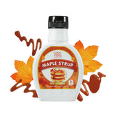 ChocZero Maple Syrup bottle showing sugar-free, low-carb topping