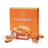 ChocZero sugar-free caramels box ready for keto snacking on the go.