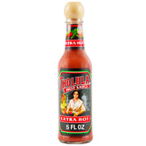 Cholula Extra Hot bottle cap close-up ready to elevate tacos