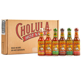 Cholula Original hot sauce bottle ready to spice up breakfast